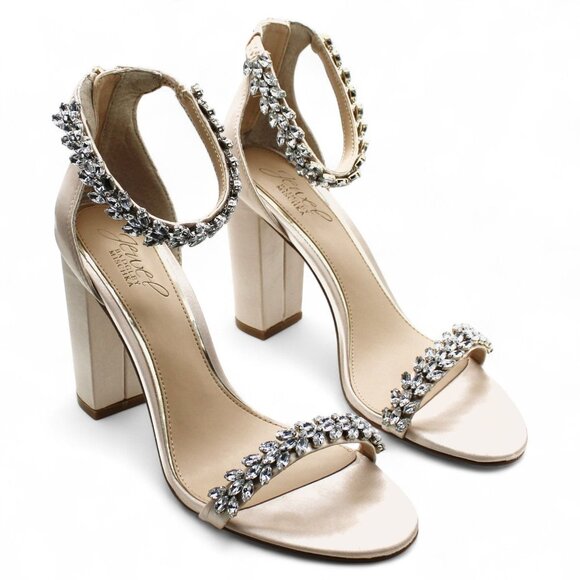 Womens Jewel Badgley Mischka Mayra Dress Sandals - Picture 1 of 8